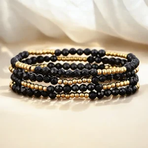 Luxury Link Onyx náramek
