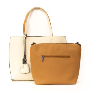 Borsa Oboustranná Taška Beige&Brown