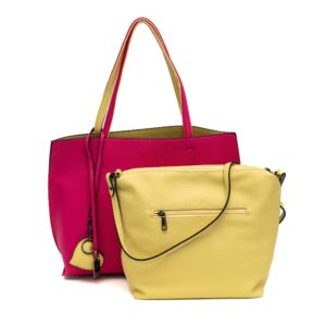 Borsa Oboustranná Taška Purple&Yellow