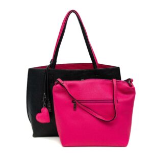 Borsa Oboustranná Taška Black&Purple