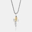 arrow-pendant-silver