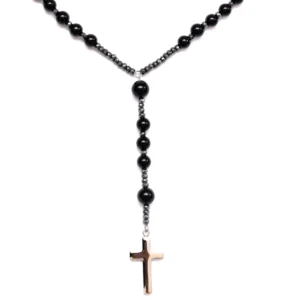 Onyx Cross Pánský náhrdelník