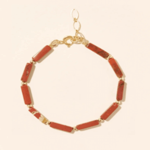 Camille Red Jasper Náramek