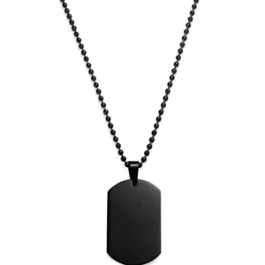 Black Dog Tag Pánský náhrdelník