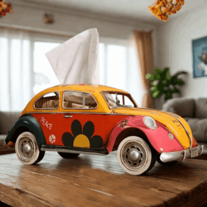 Retro držák na kapesníky - do auta