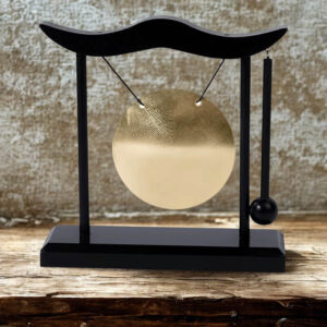 Dekorace měděný gong