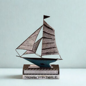 Moderní dekorace plachetnice