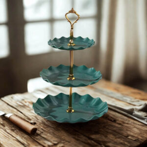 Elegantní držák na ovoce - zelený