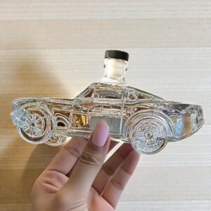 Skleněný držák na nápoje do auta