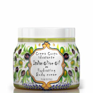 Tělové mléko s Olive oil 450ml / Vonné tóny: rebarbora, zázvor, bergamot a čerstvý olivový olej